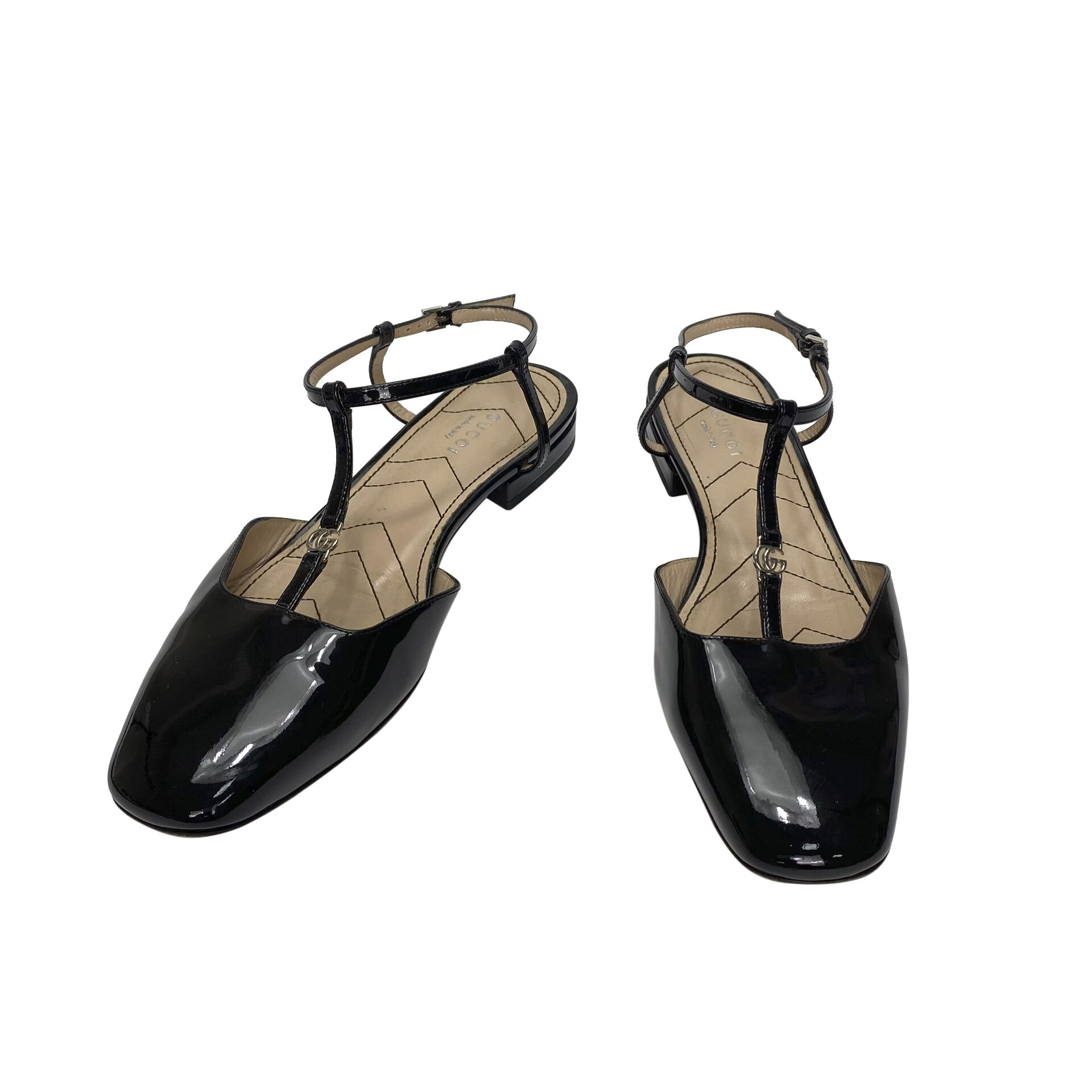 Sapatilha Gucci Verniz Preto