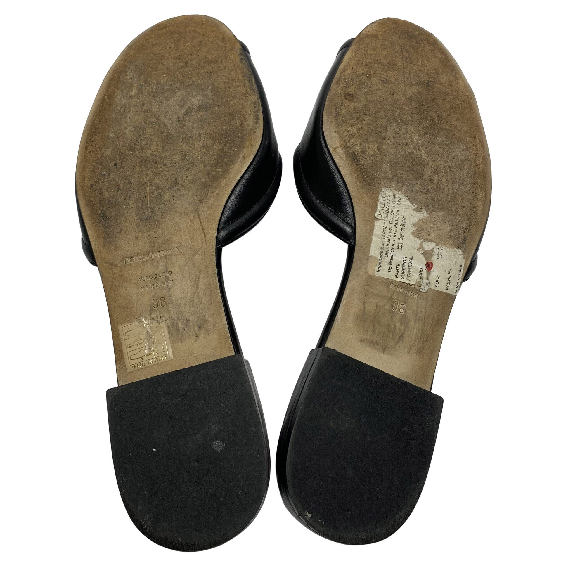 Flat Dolce & Gabbana DG Amore Preto