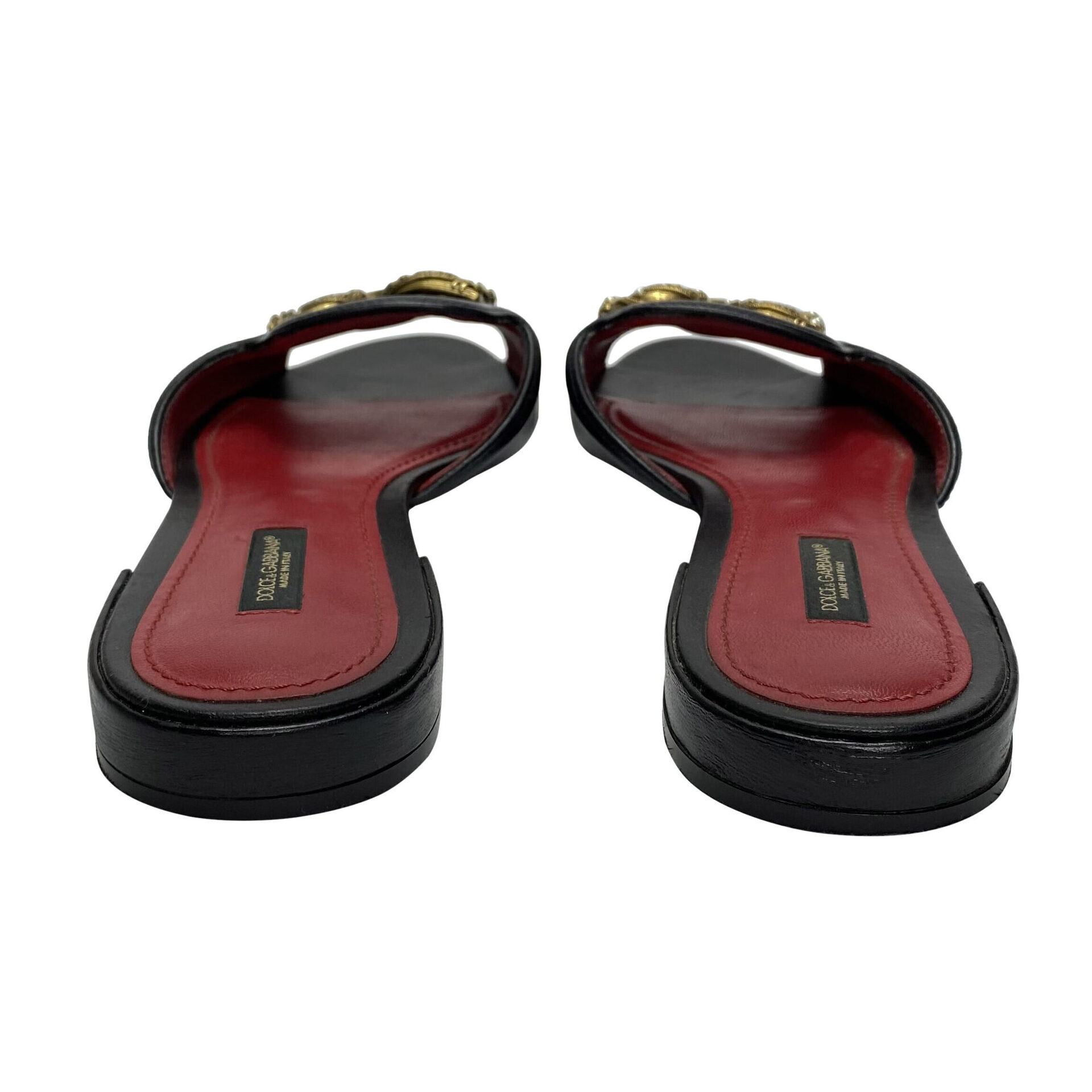 Flat Dolce & Gabbana DG Amore Preto