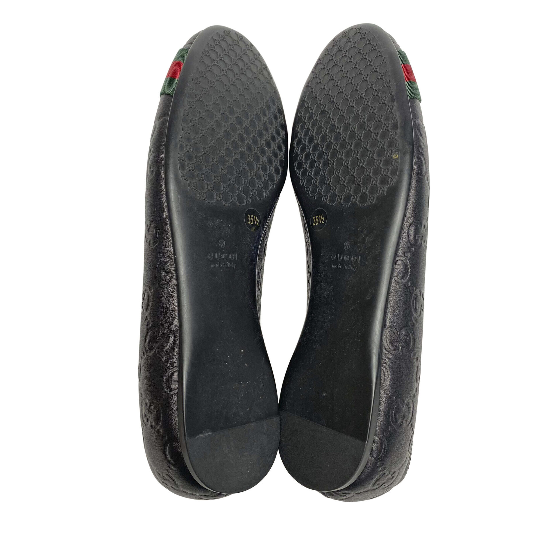 Sapatilha Gucci Microguccissima Preta