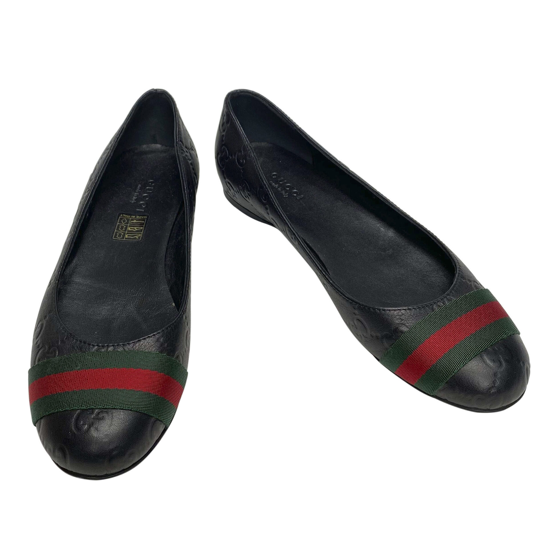 Sapatilha Gucci Microguccissima Preta