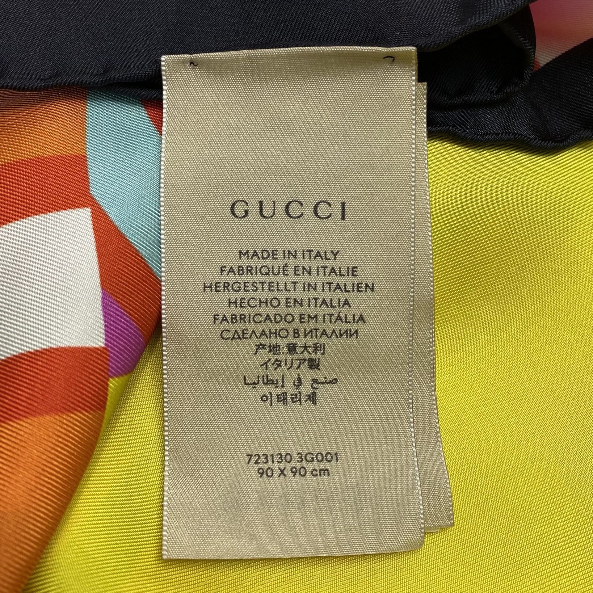 Lenço Gucci Estampado