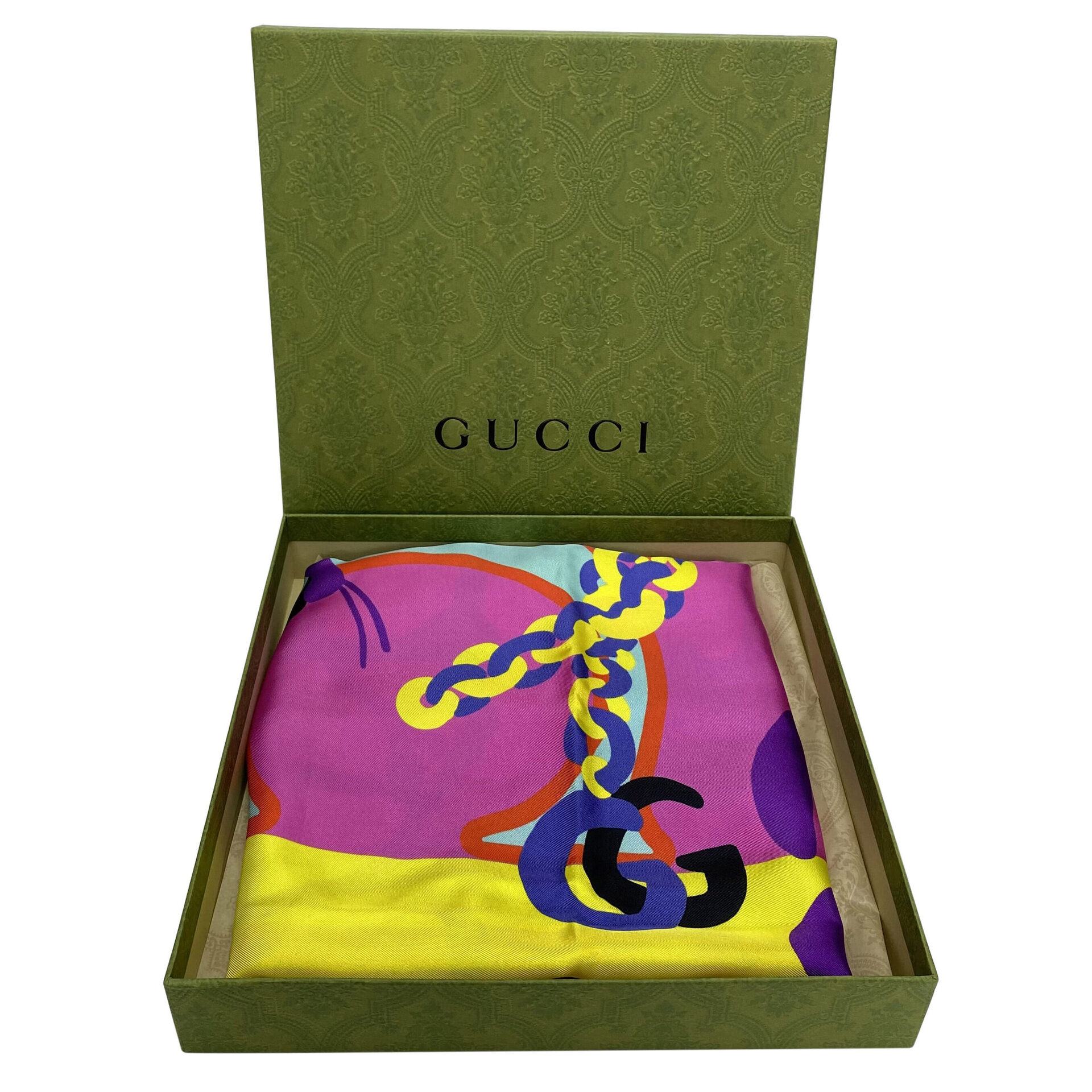 Lenço Gucci Estampado