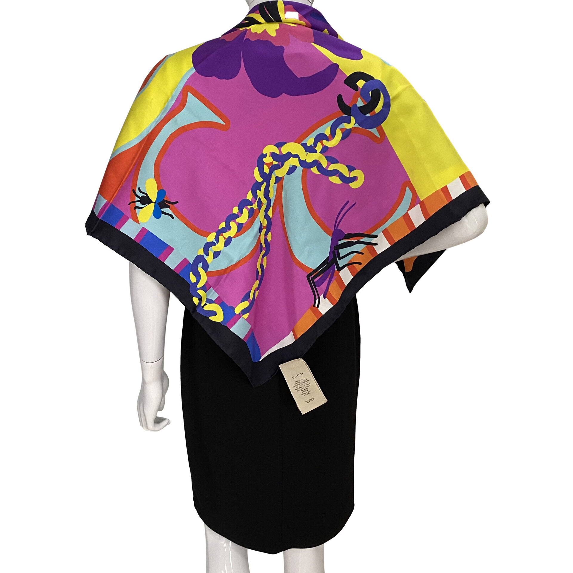 Lenço Gucci Estampado