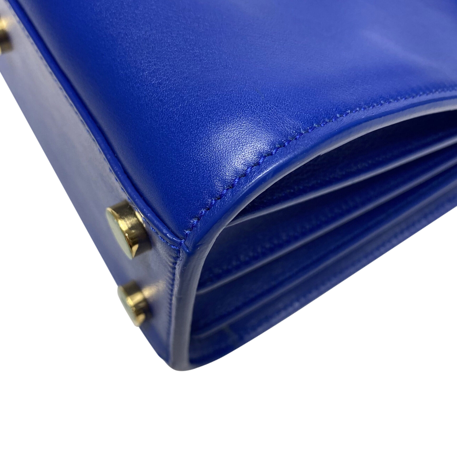 Bolsa Saint Laurent Sac de Jour Mini Azul