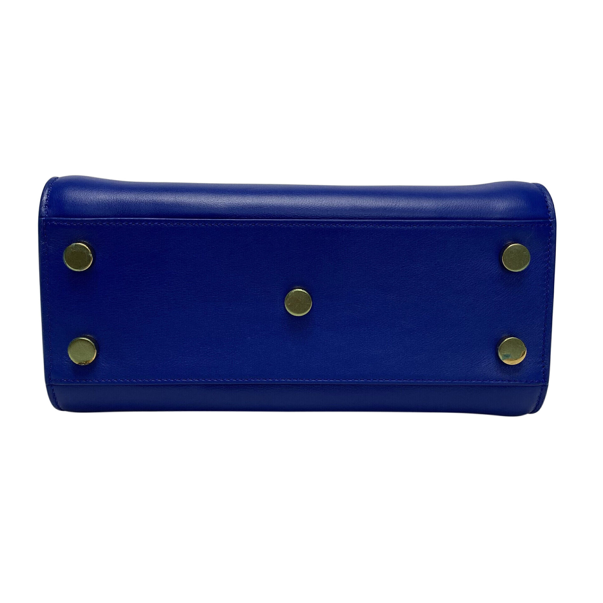 Bolsa Saint Laurent Sac de Jour Mini Azul