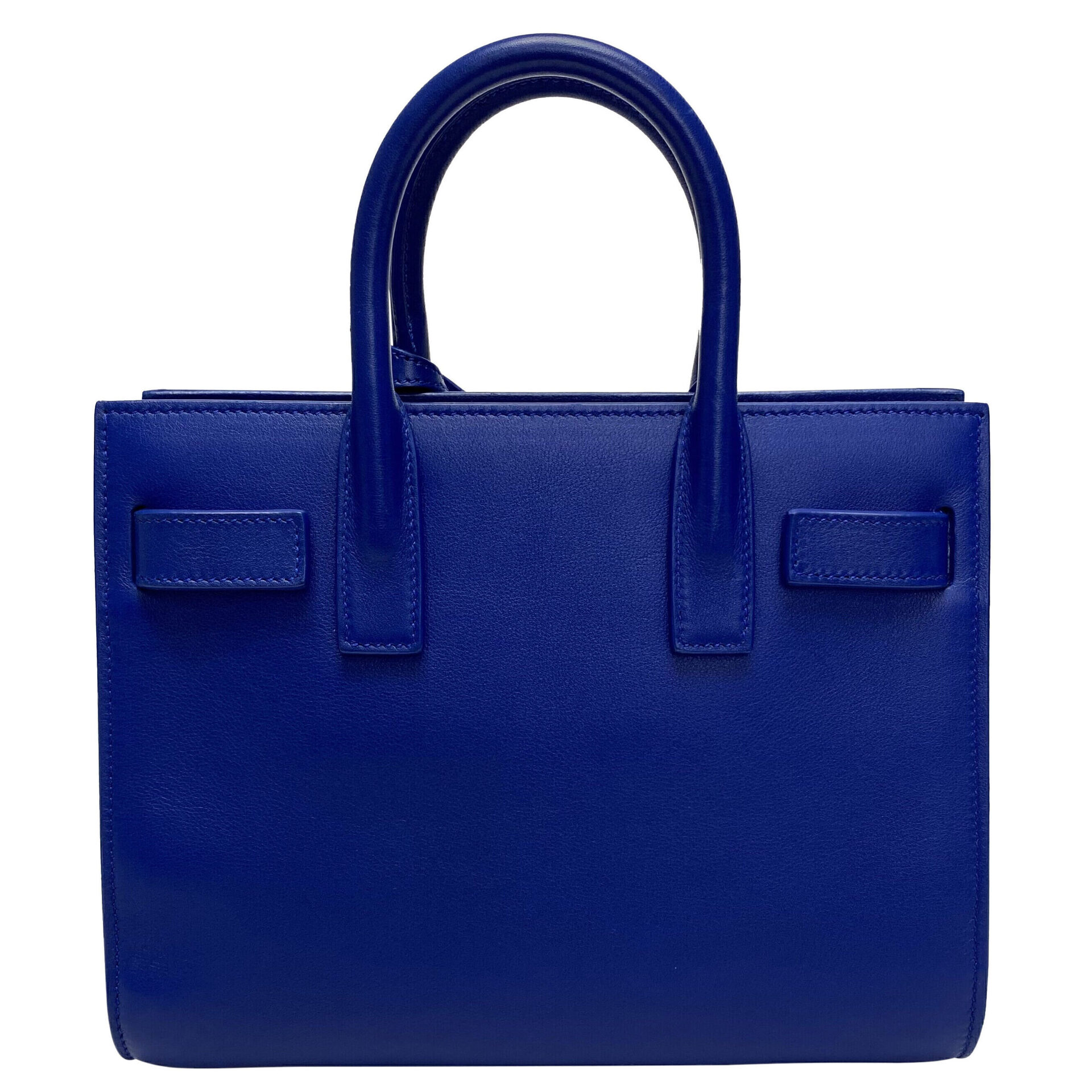 Bolsa Saint Laurent Sac de Jour Mini Azul