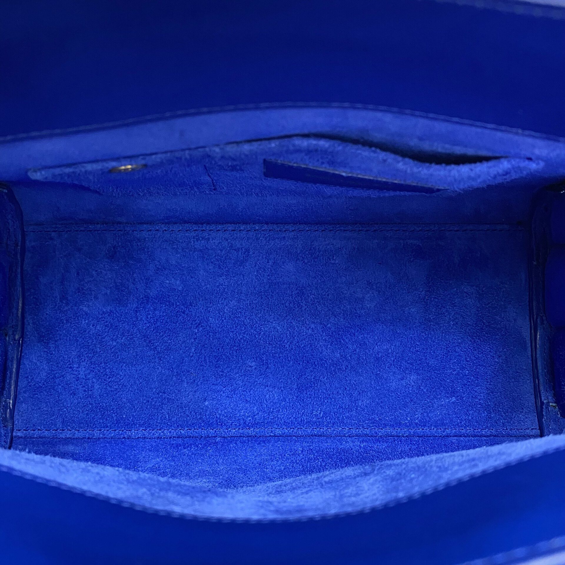 Bolsa Saint Laurent Sac de Jour Mini Azul