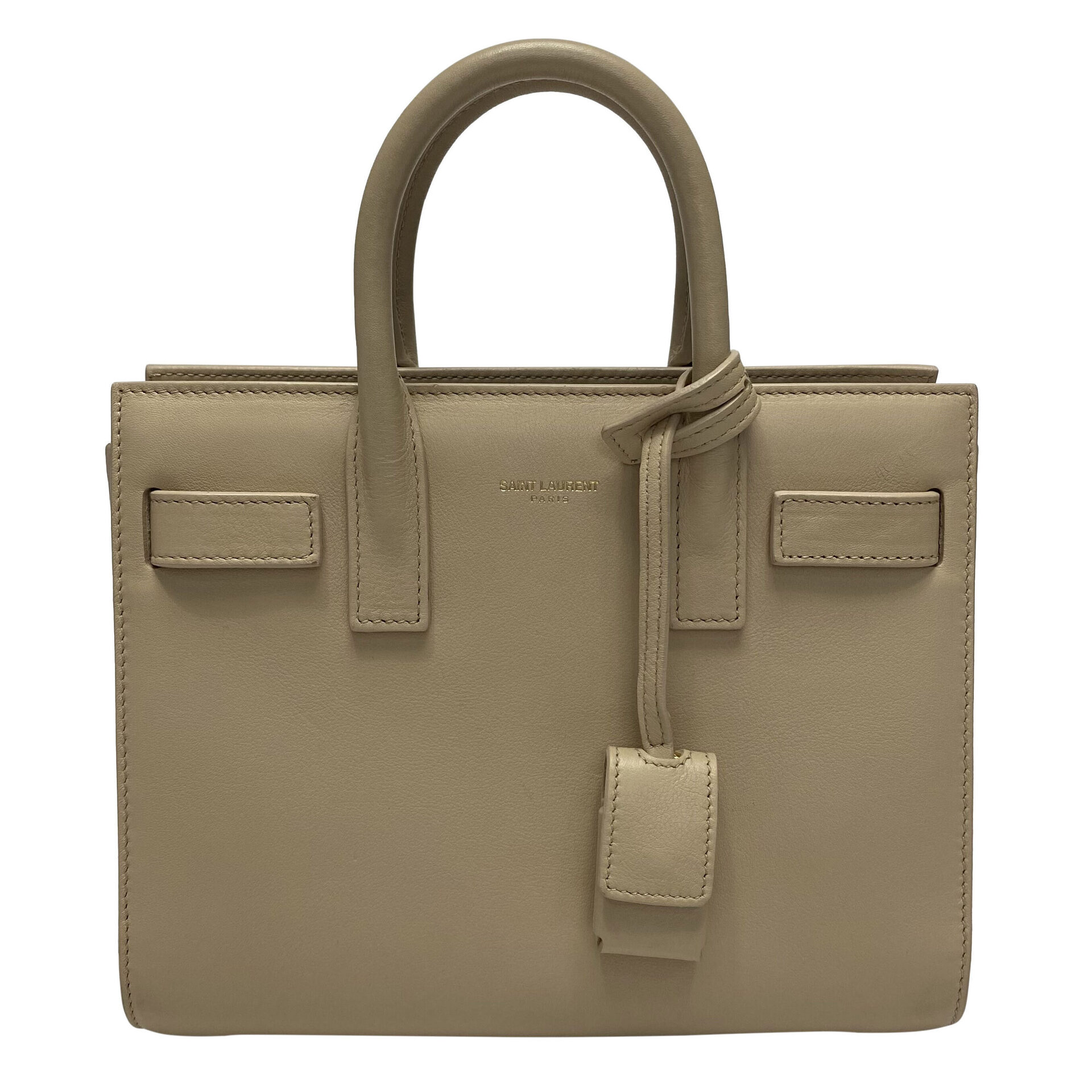 Bolsa Saint Laurent Sac de Jour Nano Bege