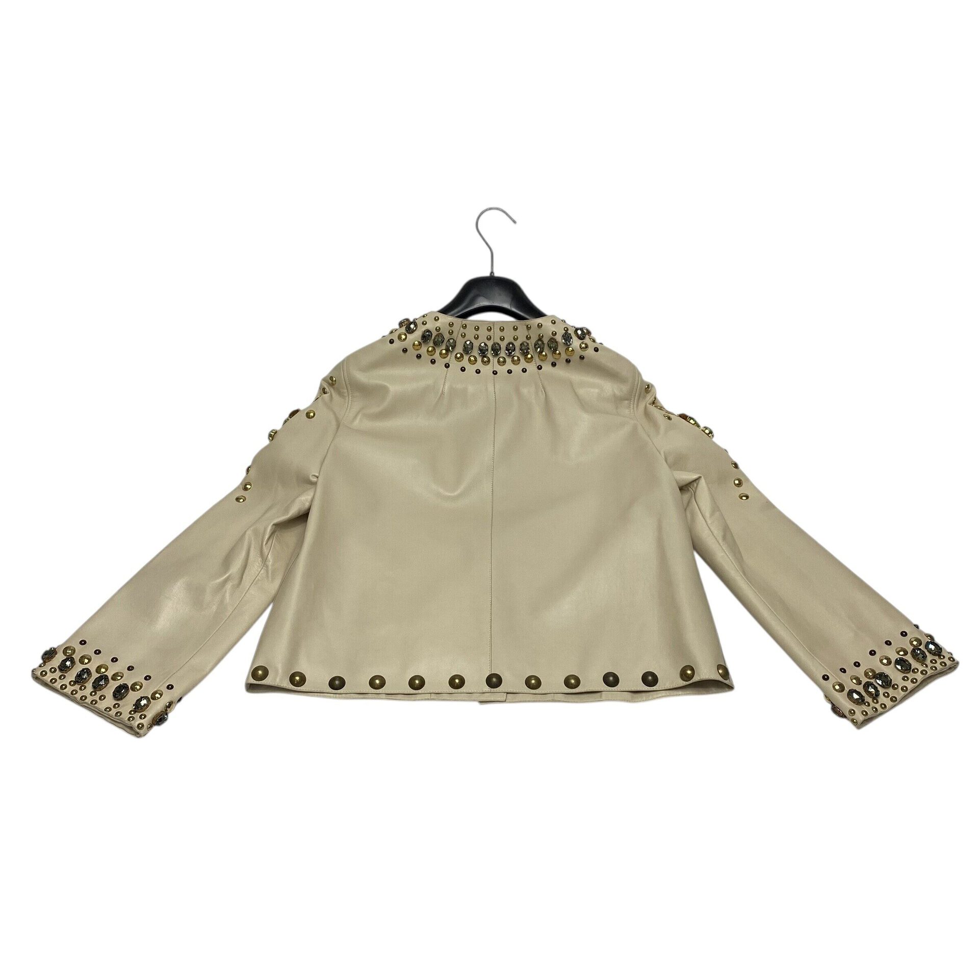 Jaqueta Dolce & Gabbana Couro Bege