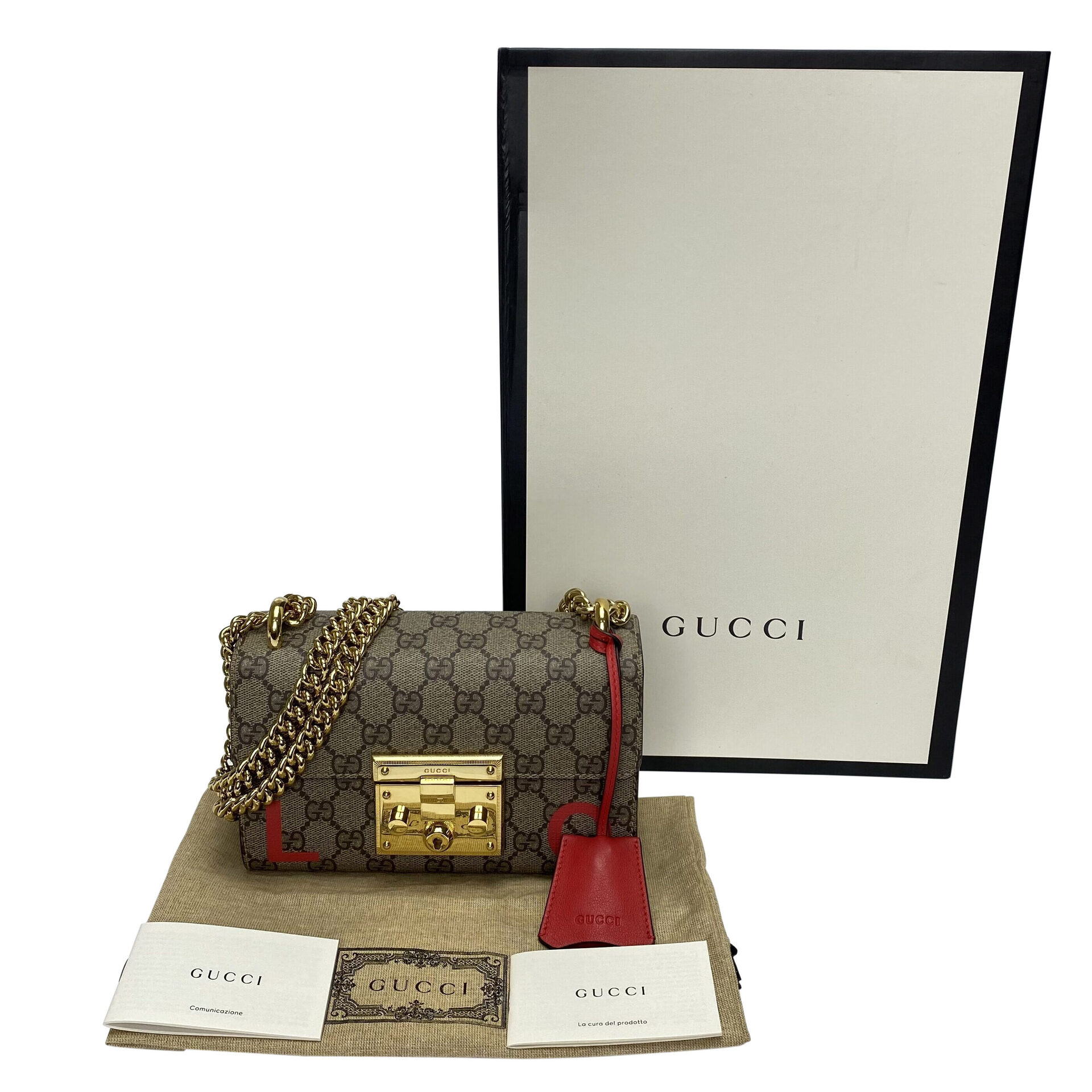 Bolsa Gucci Padlock GG Small GG Valentines Day