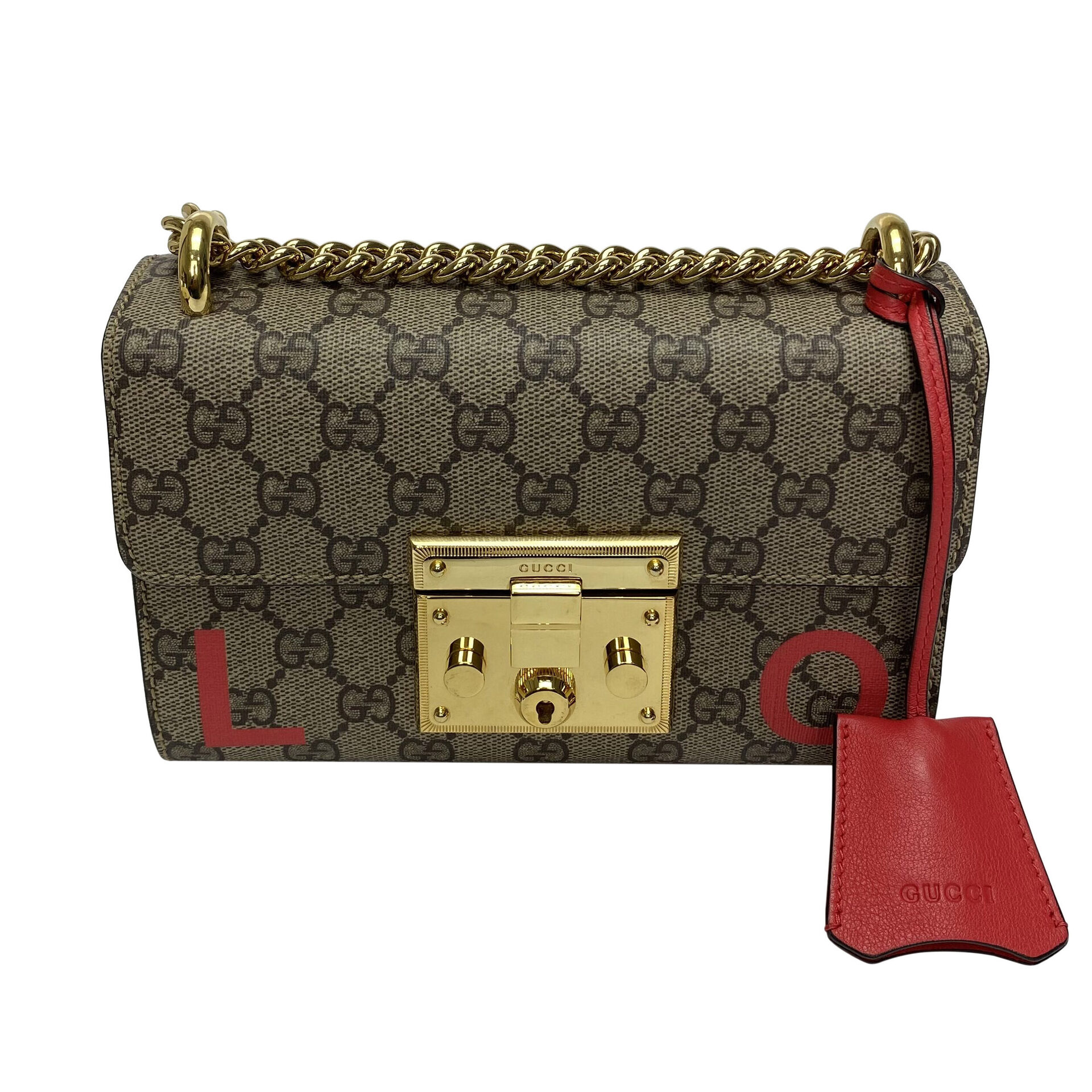 Bolsa Gucci Padlock GG Small GG Valentines Day
