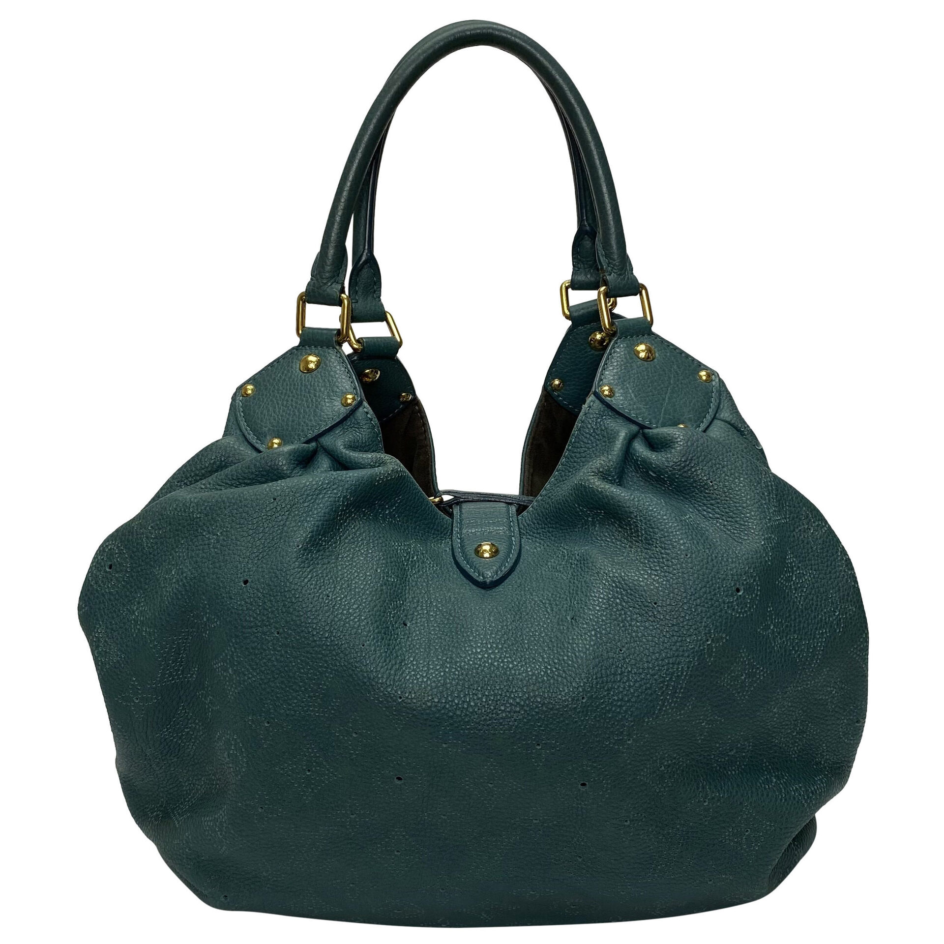 Bolsa Louis Vuitton Mahina Azul Petróleo