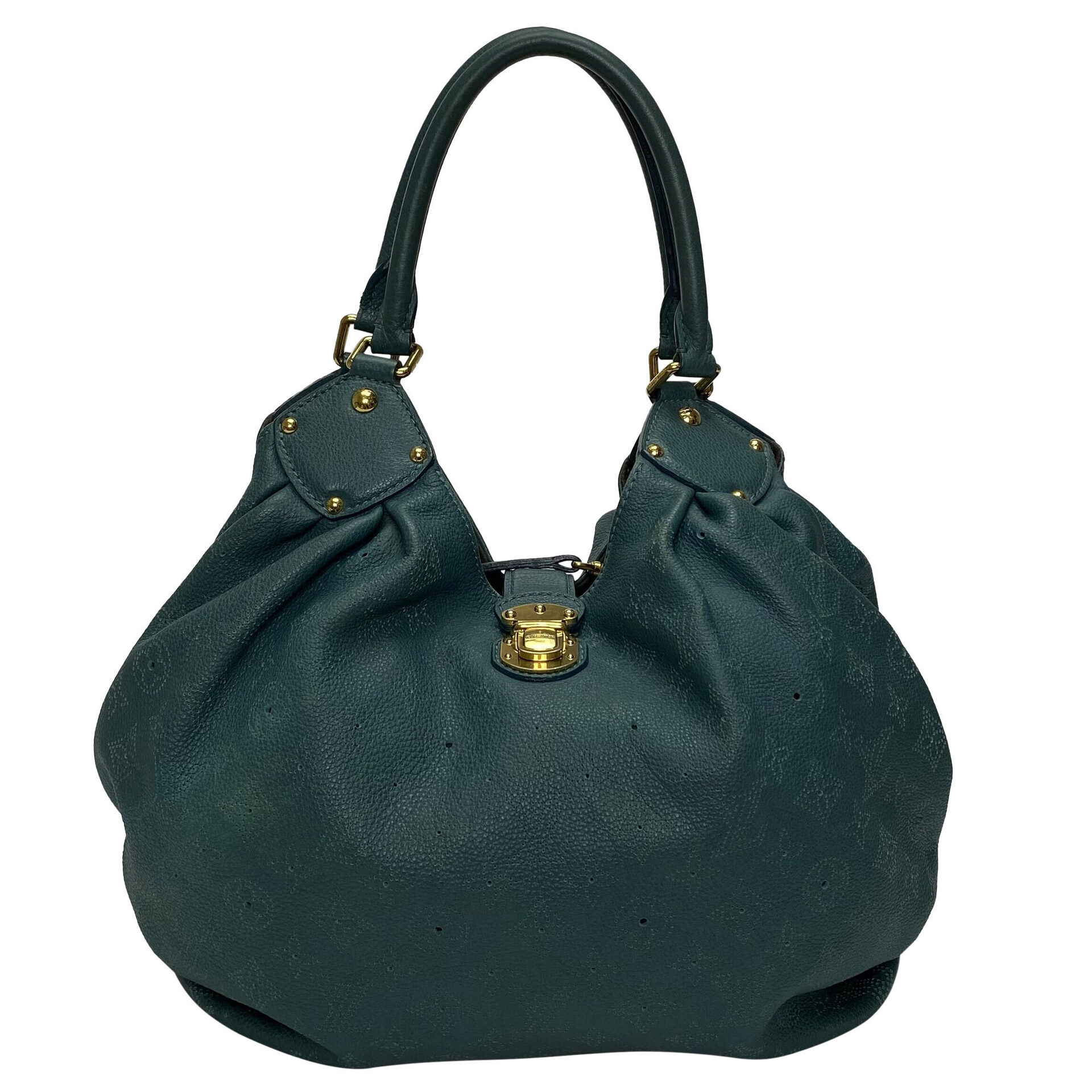 Bolsa Louis Vuitton Mahina Azul Petróleo