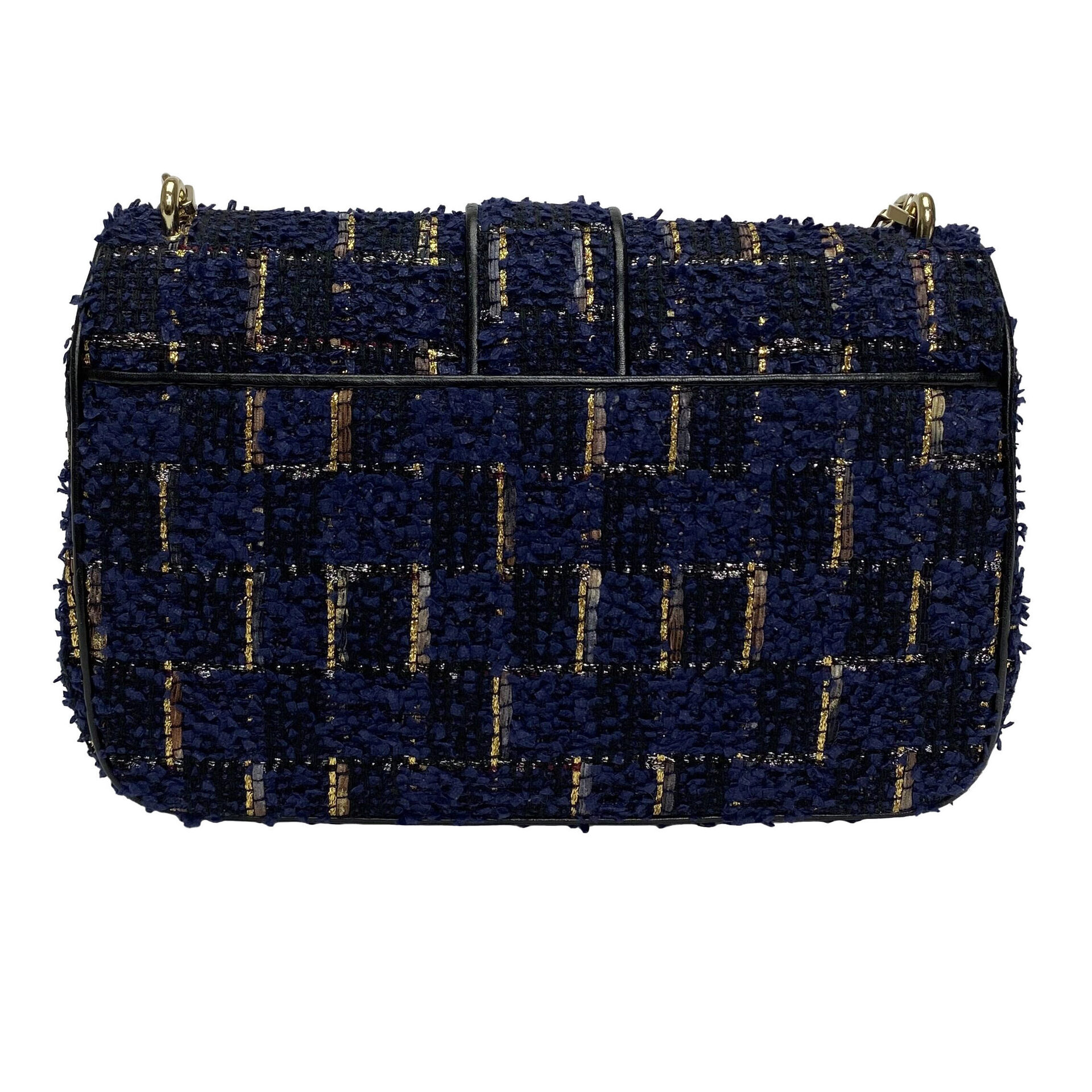 Bolsa Christian Dior Miss Dior Tweed Azul