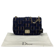 Bolsa Christian Dior Miss Dior Tweed Azul