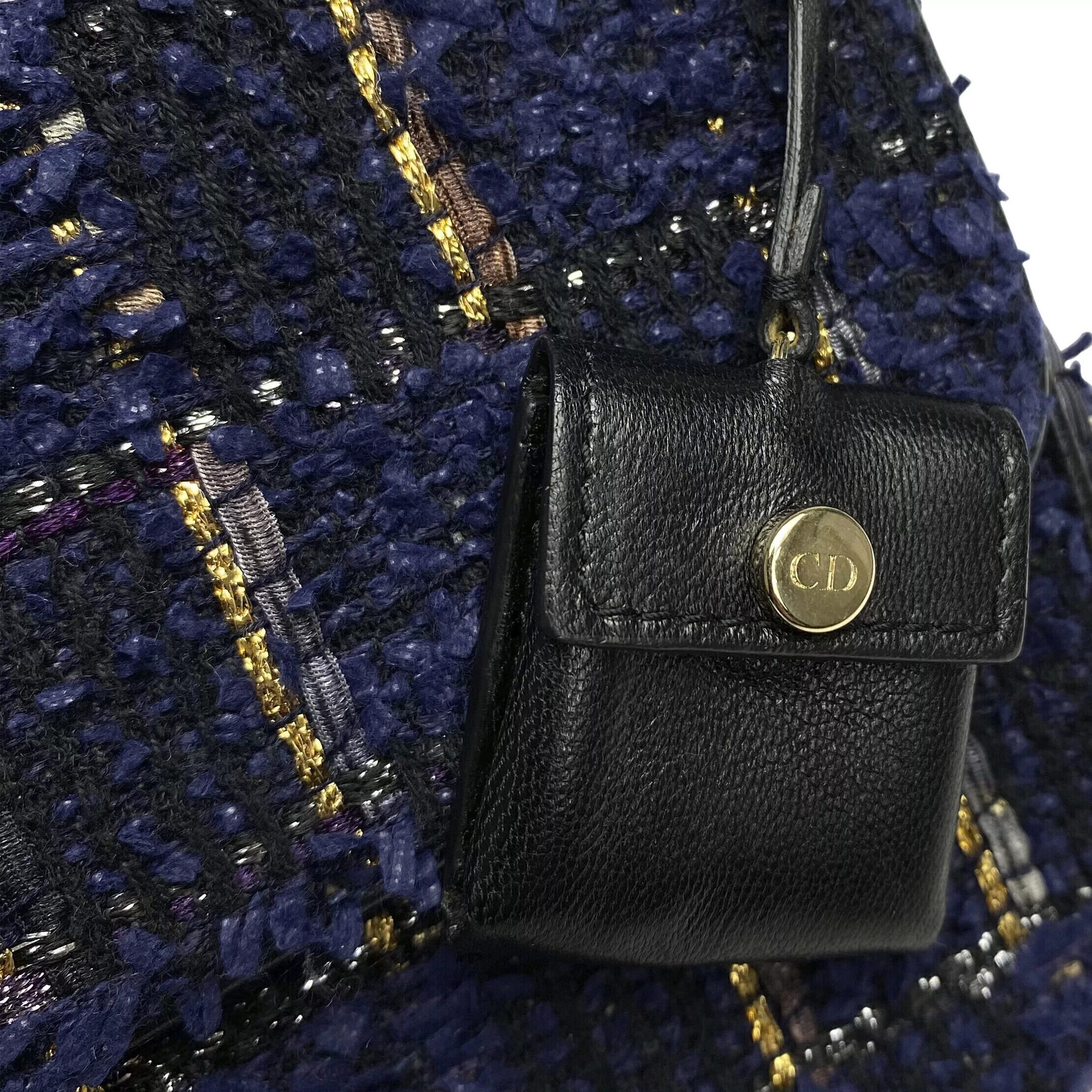 Bolsa Christian Dior Miss Dior Tweed Azul