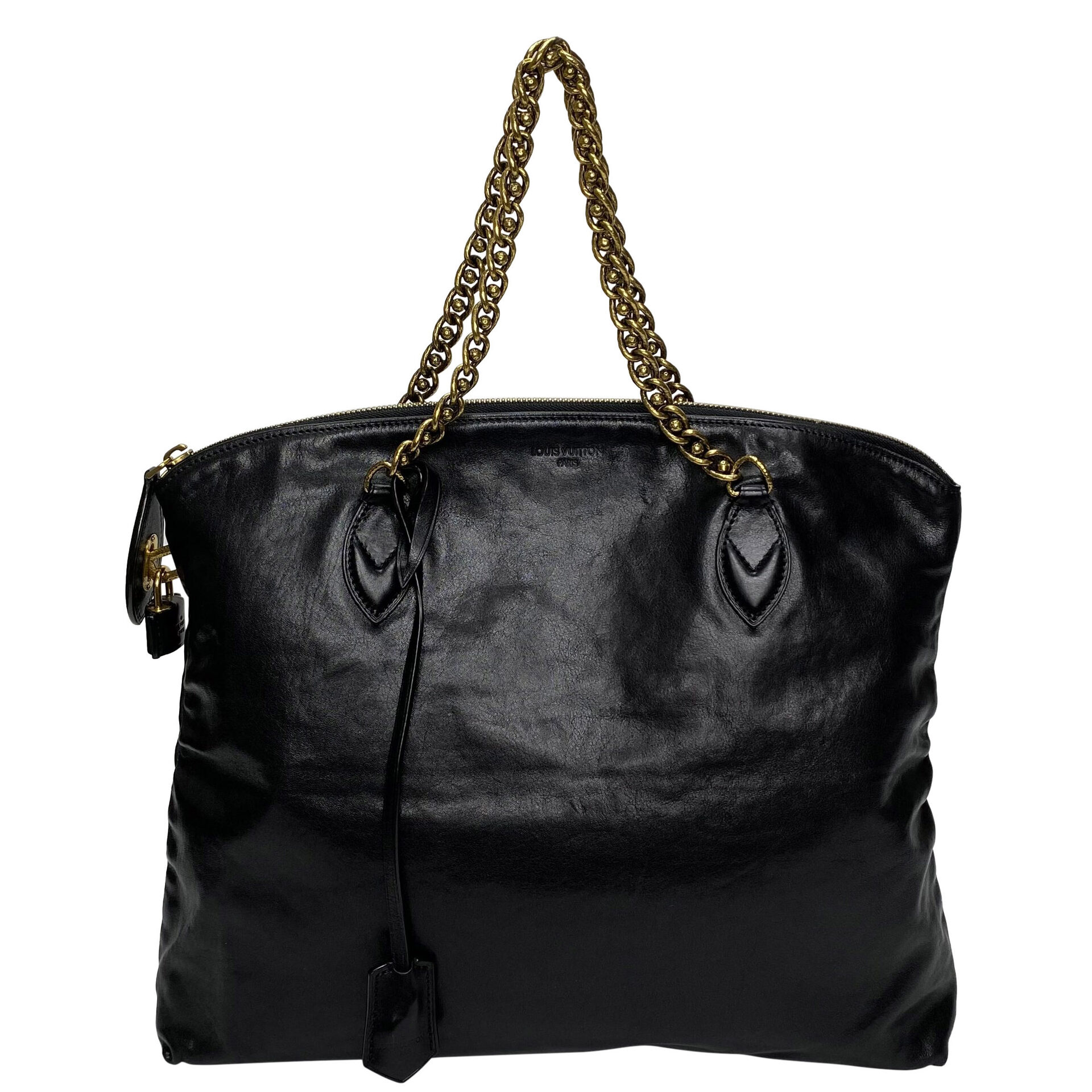 Bolsa Louis Vuitton Lockit Chain Preta