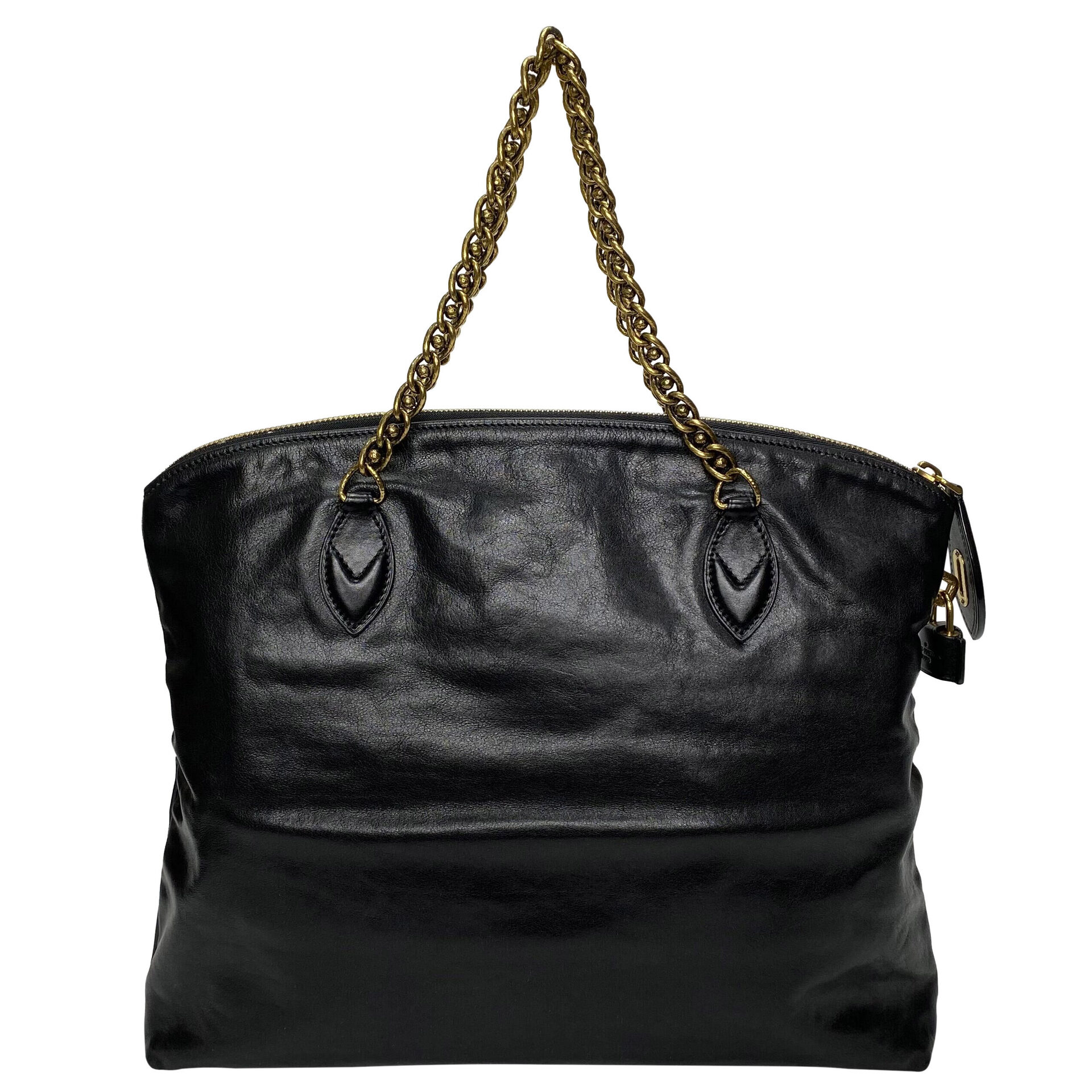 Bolsa Louis Vuitton Lockit Chain Preta