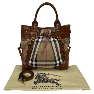 Bolsa Burberry Bridle House Check
