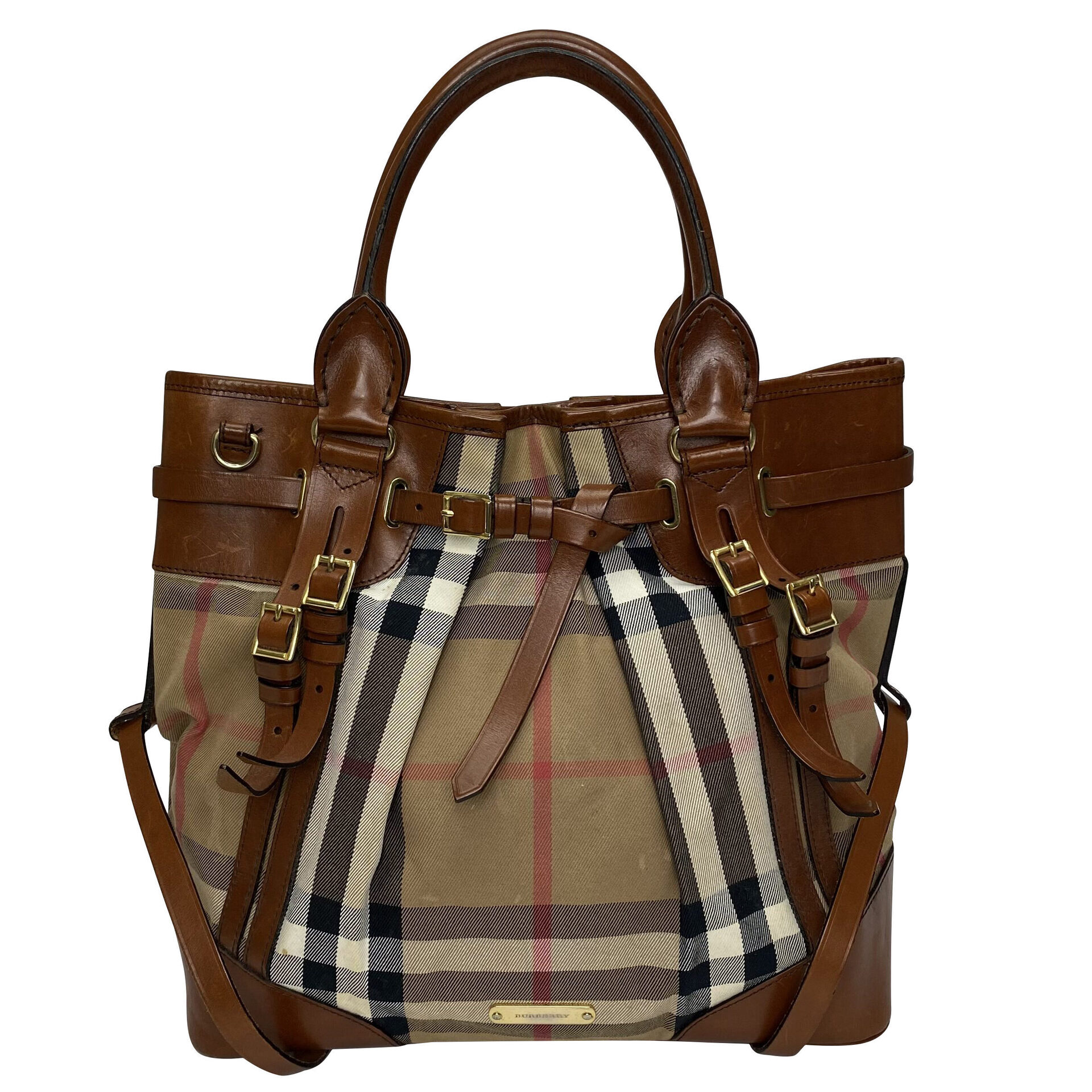 Bolsa Burberry Bridle House Check