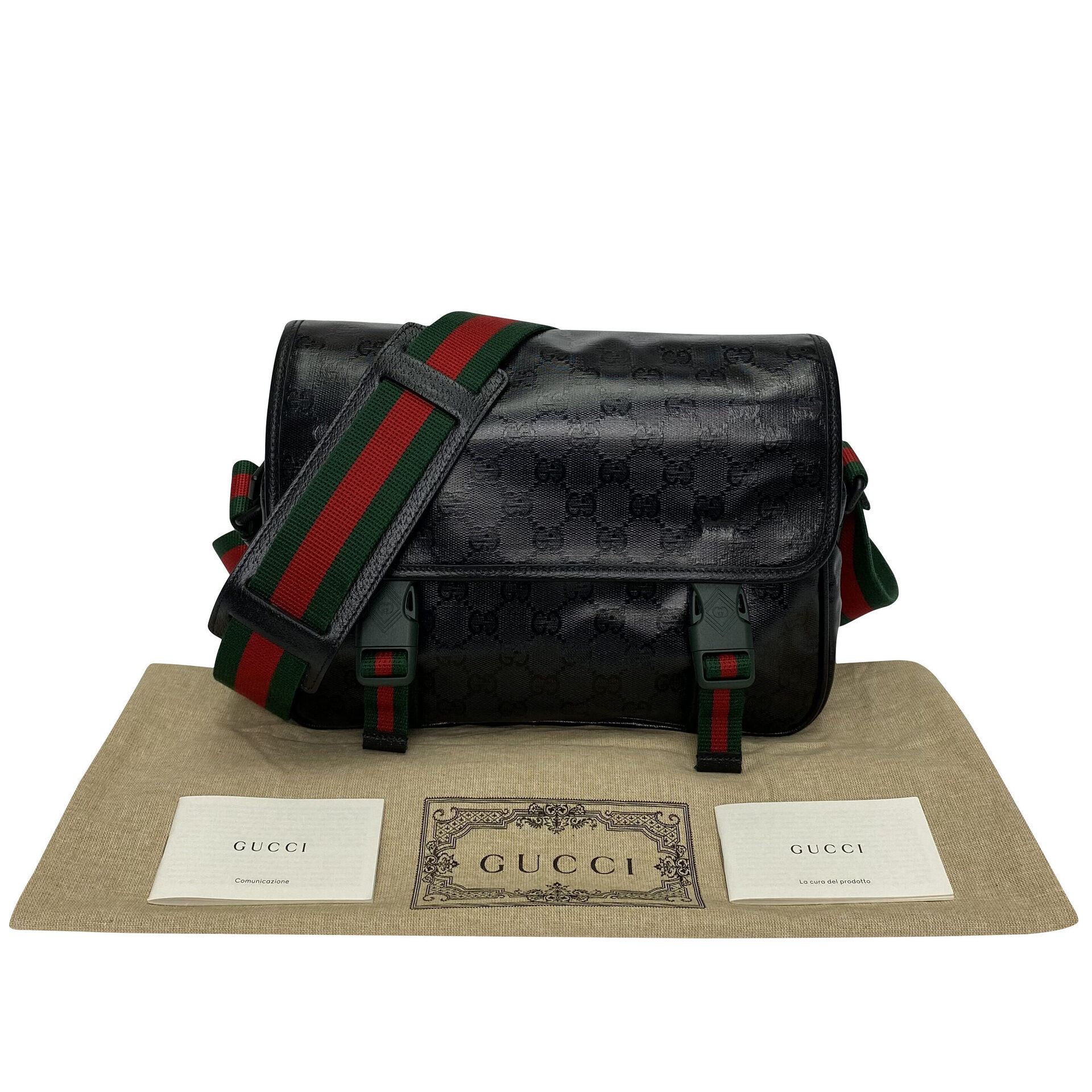 Bolsa Gucci Messenger GG Crystal