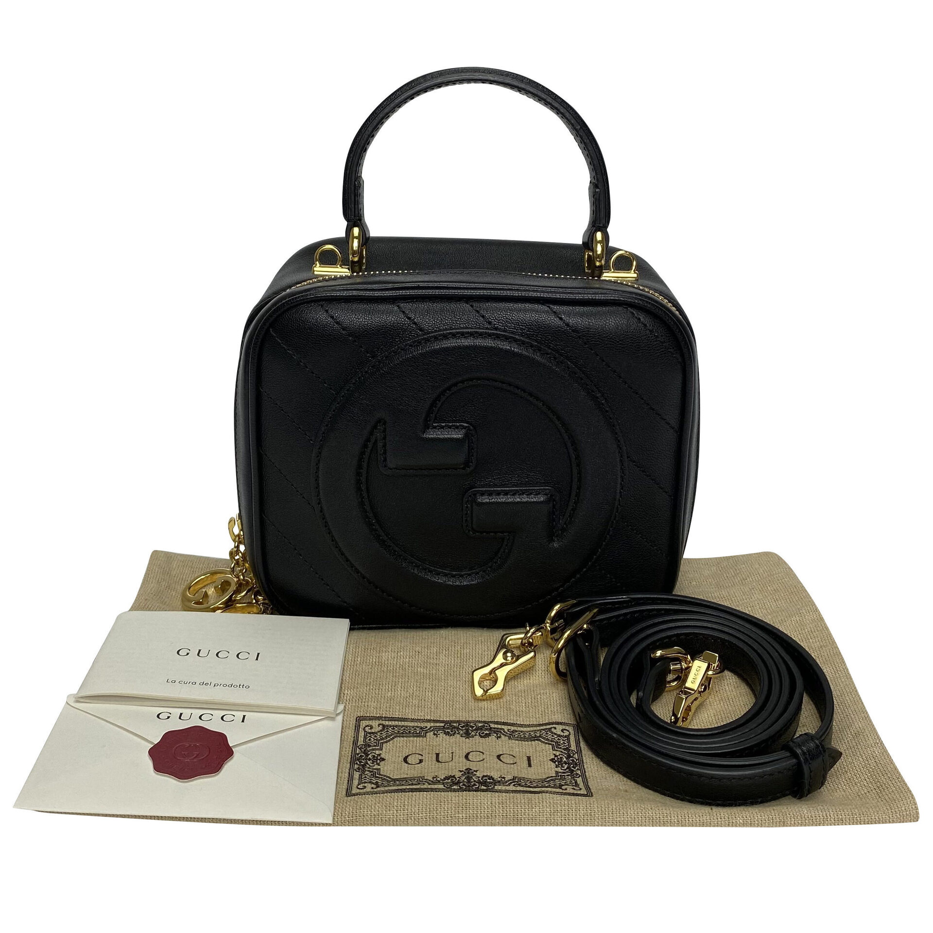 Bolsa Gucci Blondie Tote Preta
