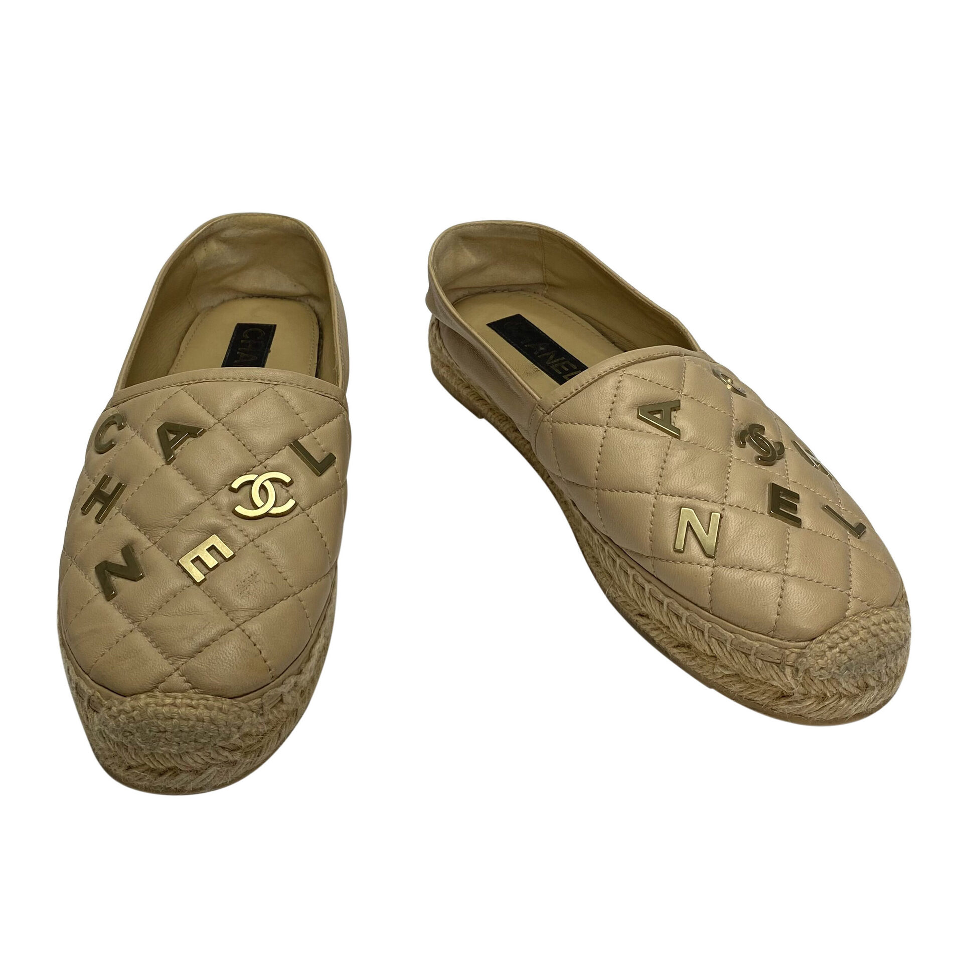 Espadrille Chanel Bege