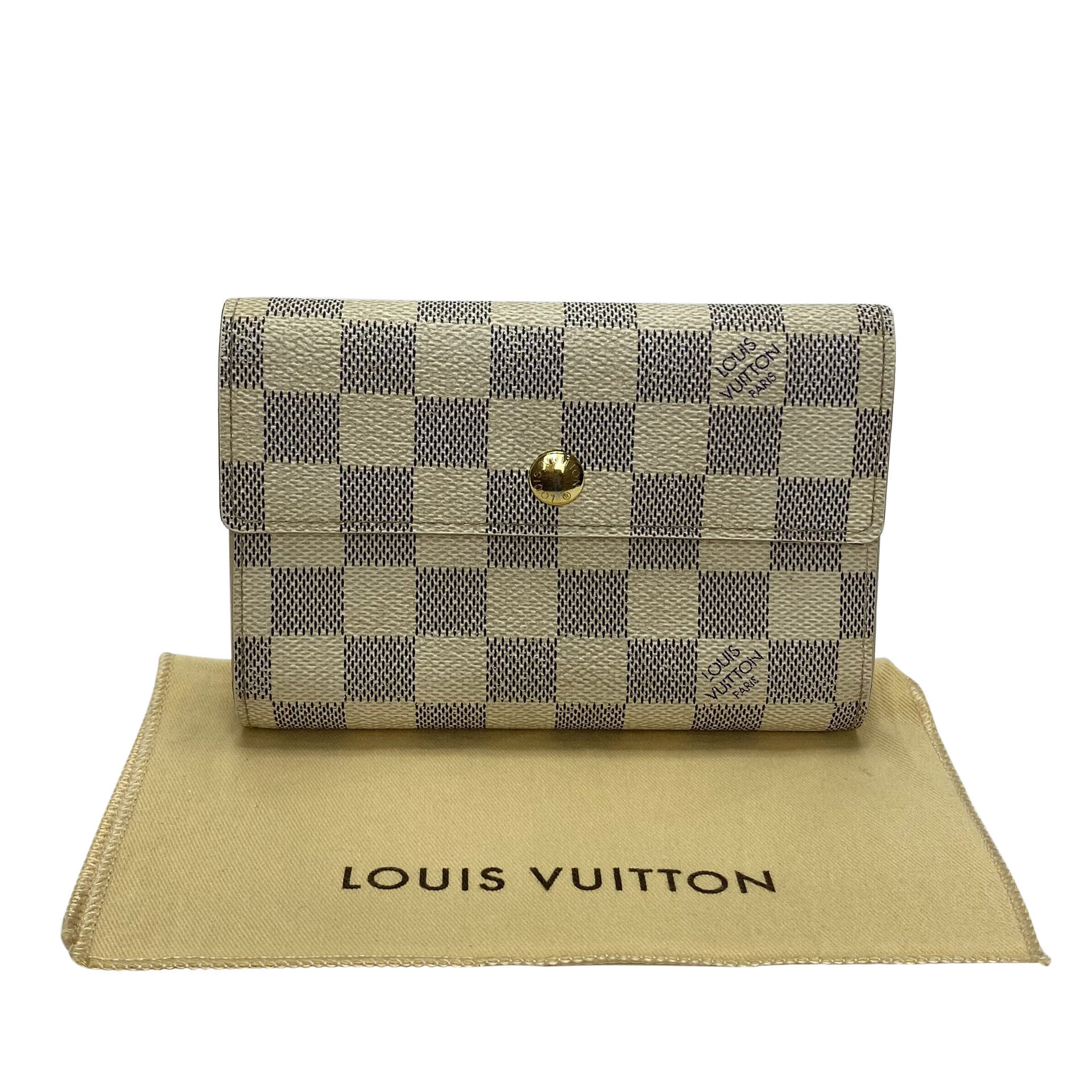 Carteira Louis Vuitton Alexandra Damier Azur