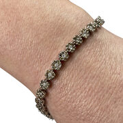 Pulseira Riviera Ouro Amarelo Rodinado - 1.65 ct.