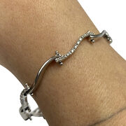 Pulseira Ouro Branco com Diamantes - 0.44 ct.