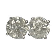 Par de Brincos Solitários - 2.03 ct.