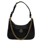 Bolsa Gucci Aphrodite Couro Preto