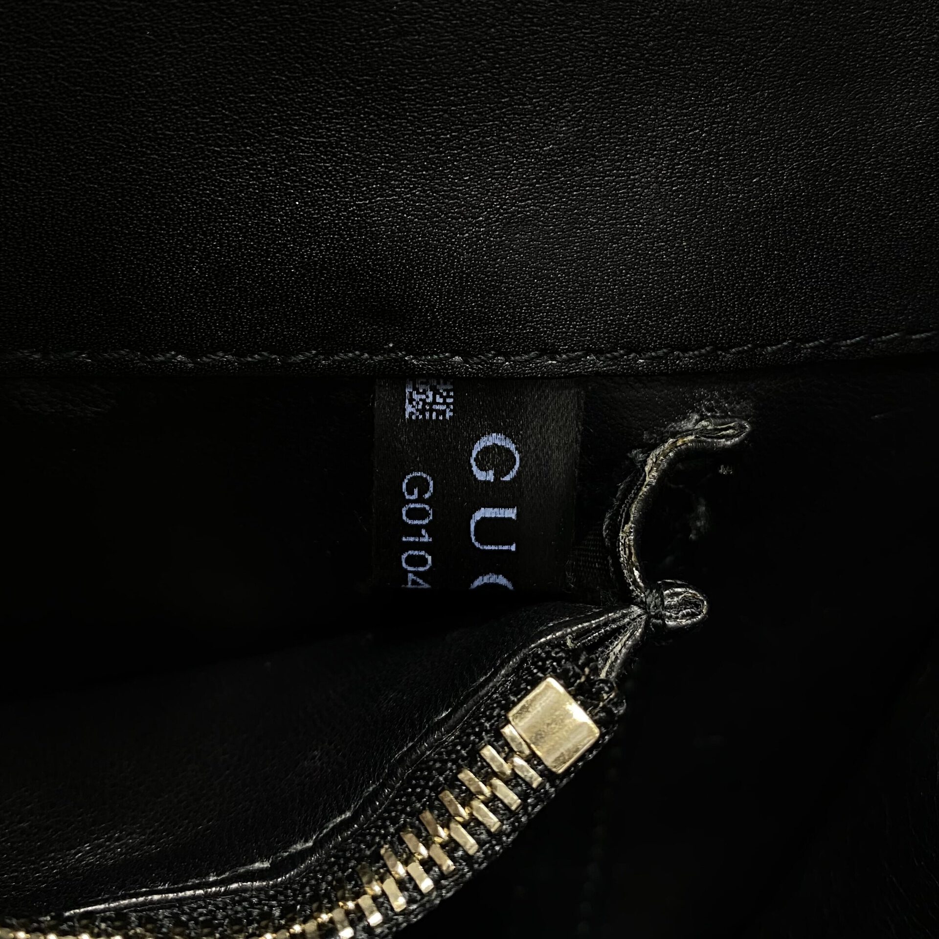 Bolsa Gucci 1973 Píton Preta