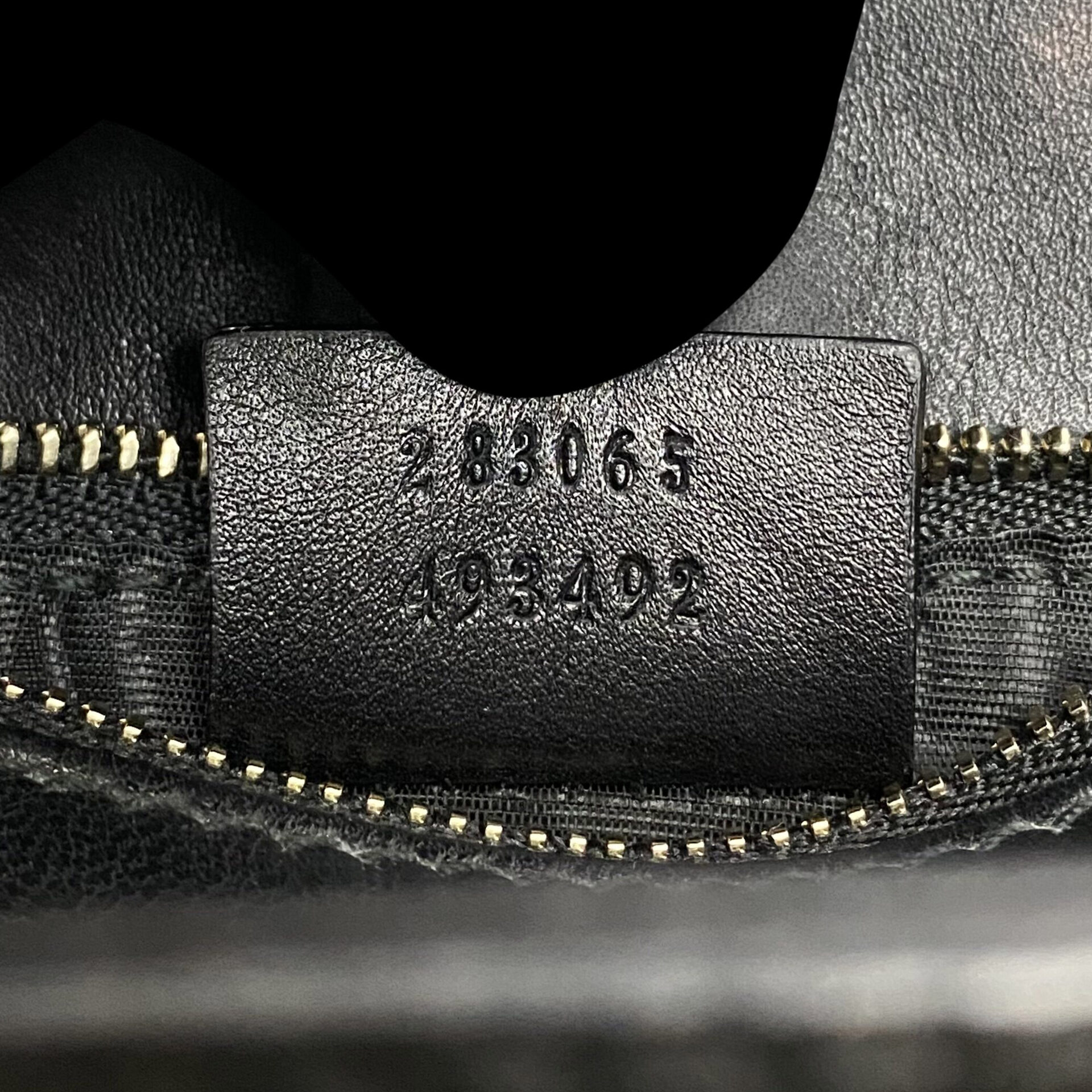 Bolsa Gucci 1973 Píton Preta