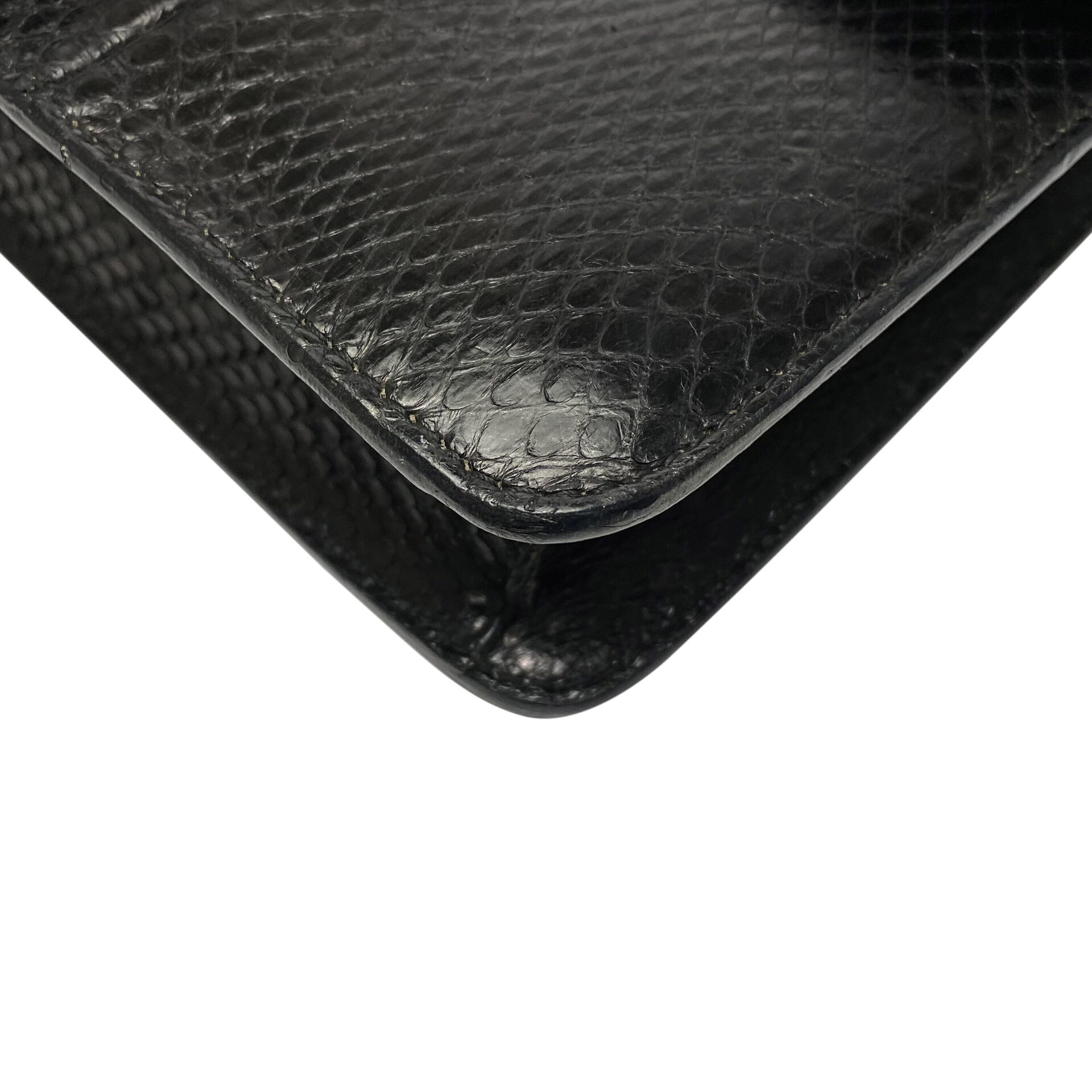 Bolsa Gucci 1973 Píton Preta