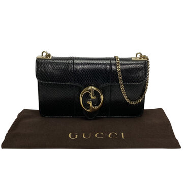 Bolsa Gucci 1973 Píton Preta