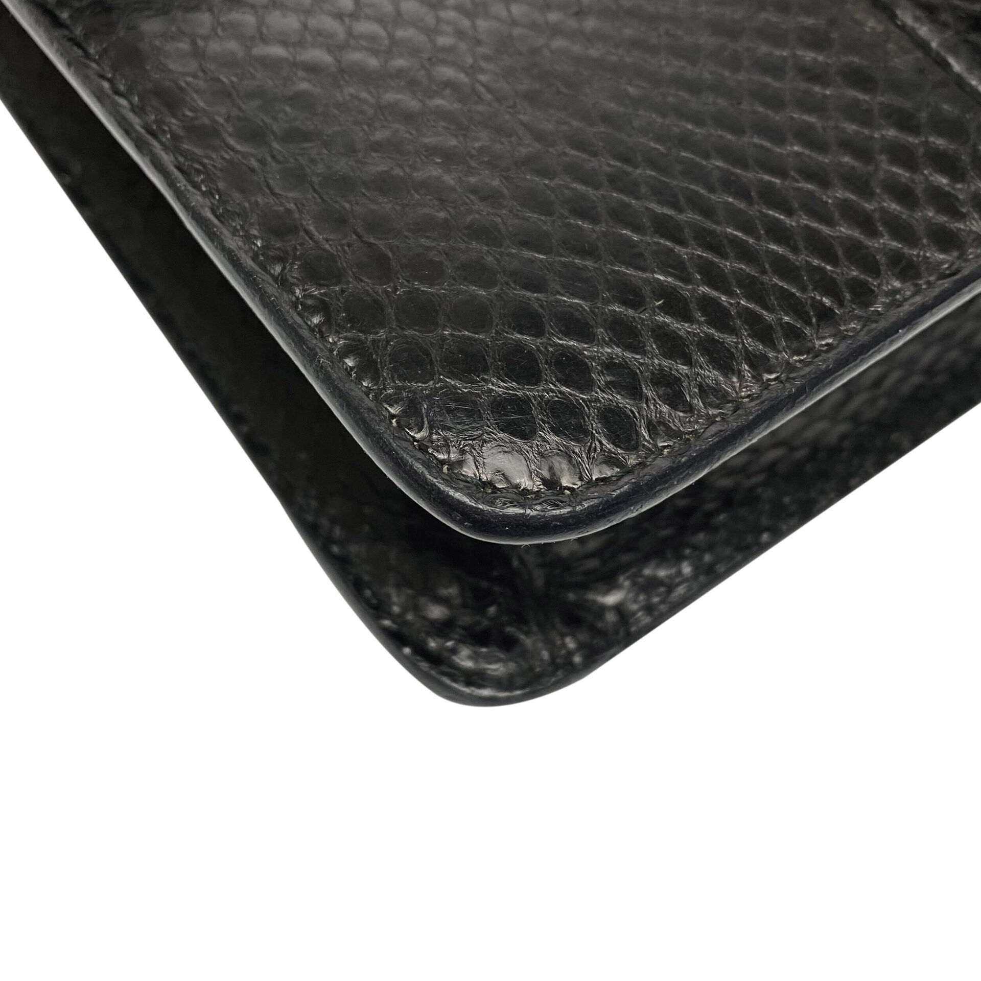 Bolsa Gucci 1973 Píton Preta