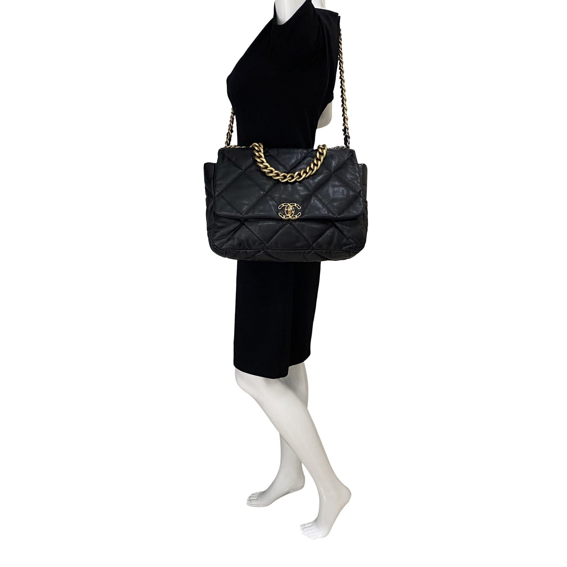 Bolsa Chanel 19 Preta