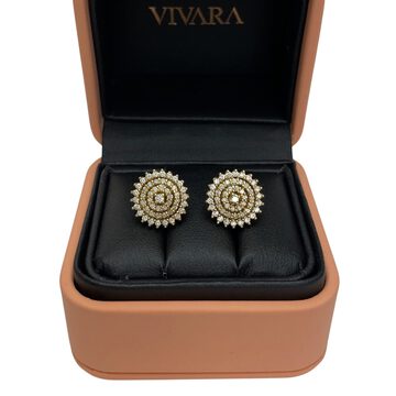 Par de Brincos Vivara - Coleção Conjuntos Especiais Clássicos