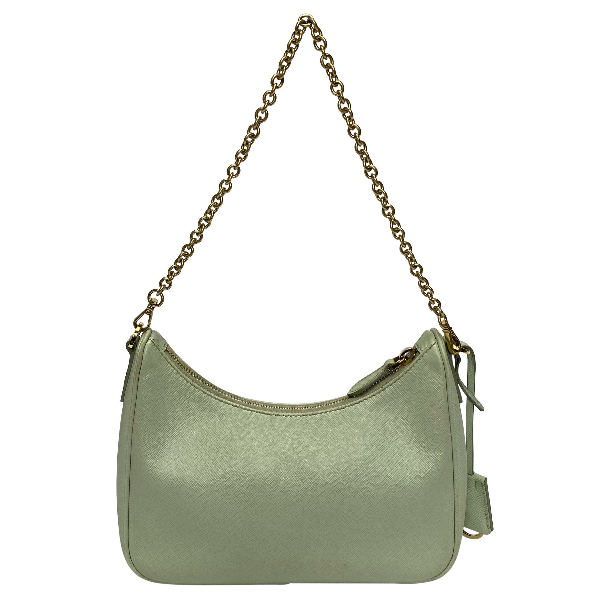 Bolsa Prada Re-Edition Verde