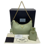 Bolsa Prada Re-Edition Verde