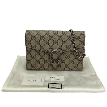 Bolsa Gucci Dionysus GG Supreme Chain Wallet