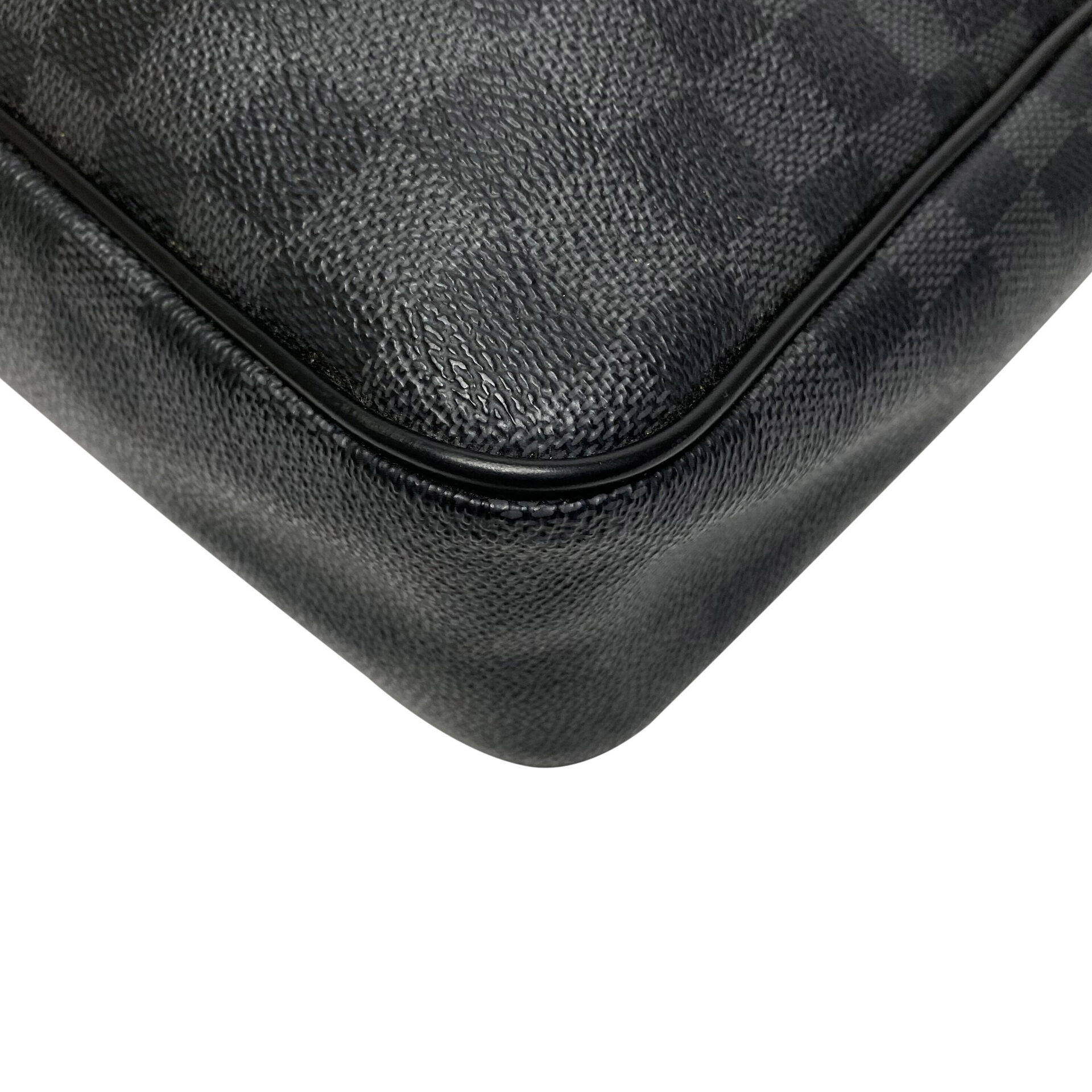 Bolsa Tiracolo Louis Vuitton Renzo MM Damier Graphite