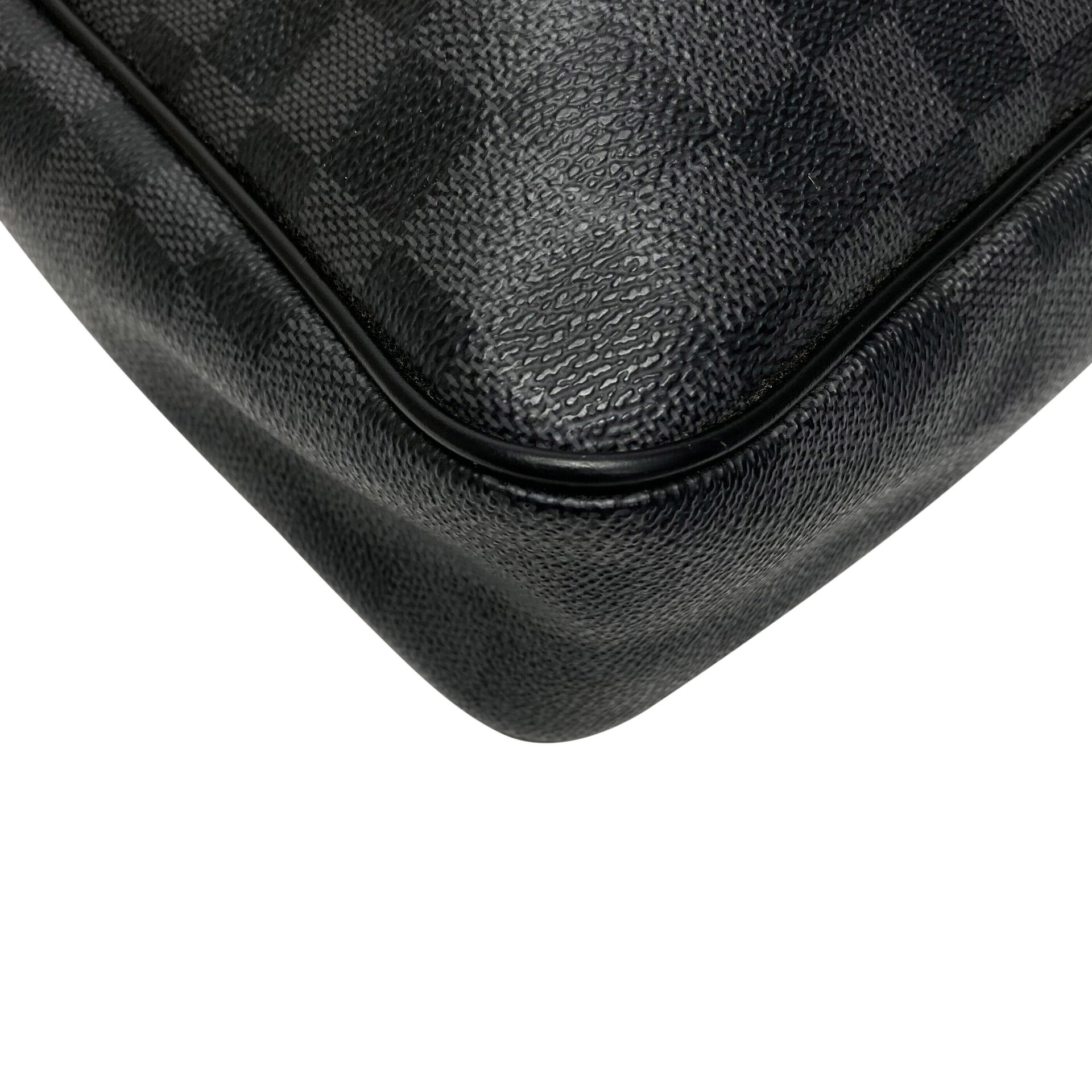 Bolsa Tiracolo Louis Vuitton Renzo MM Damier Graphite