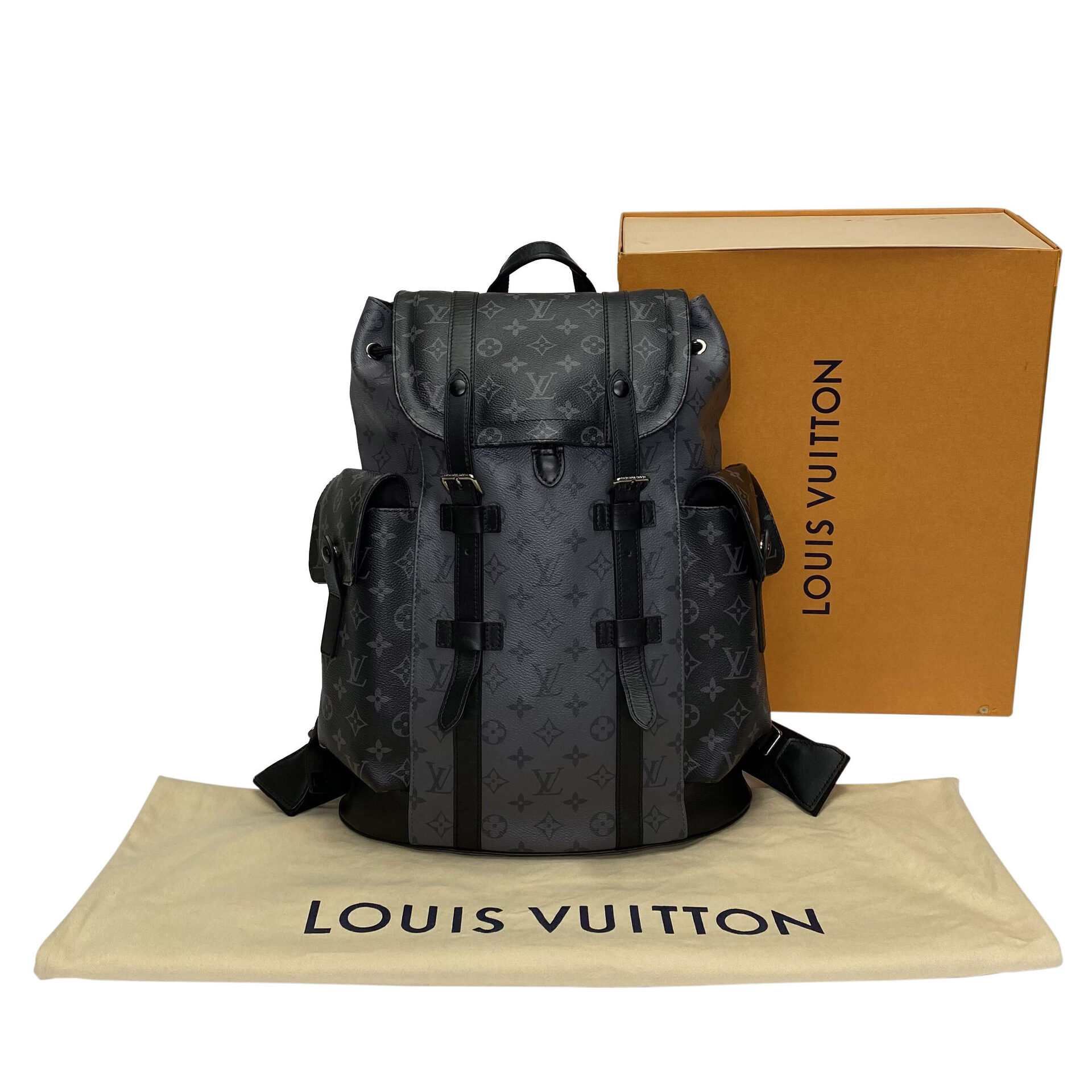 Mochila Louis Vuitton Cristopher MM Eclipse