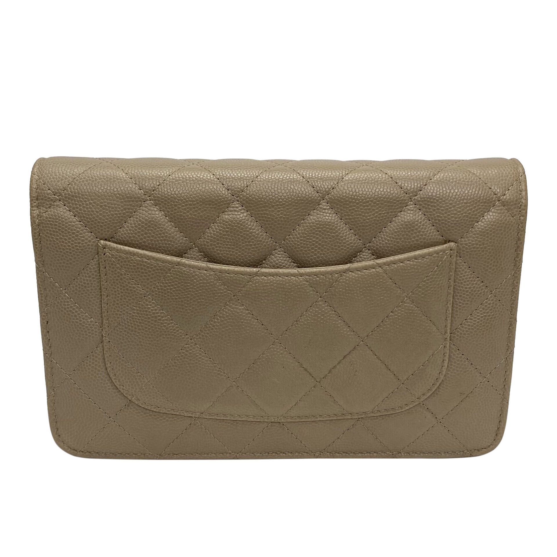 Bolsa Chanel Woc Bege