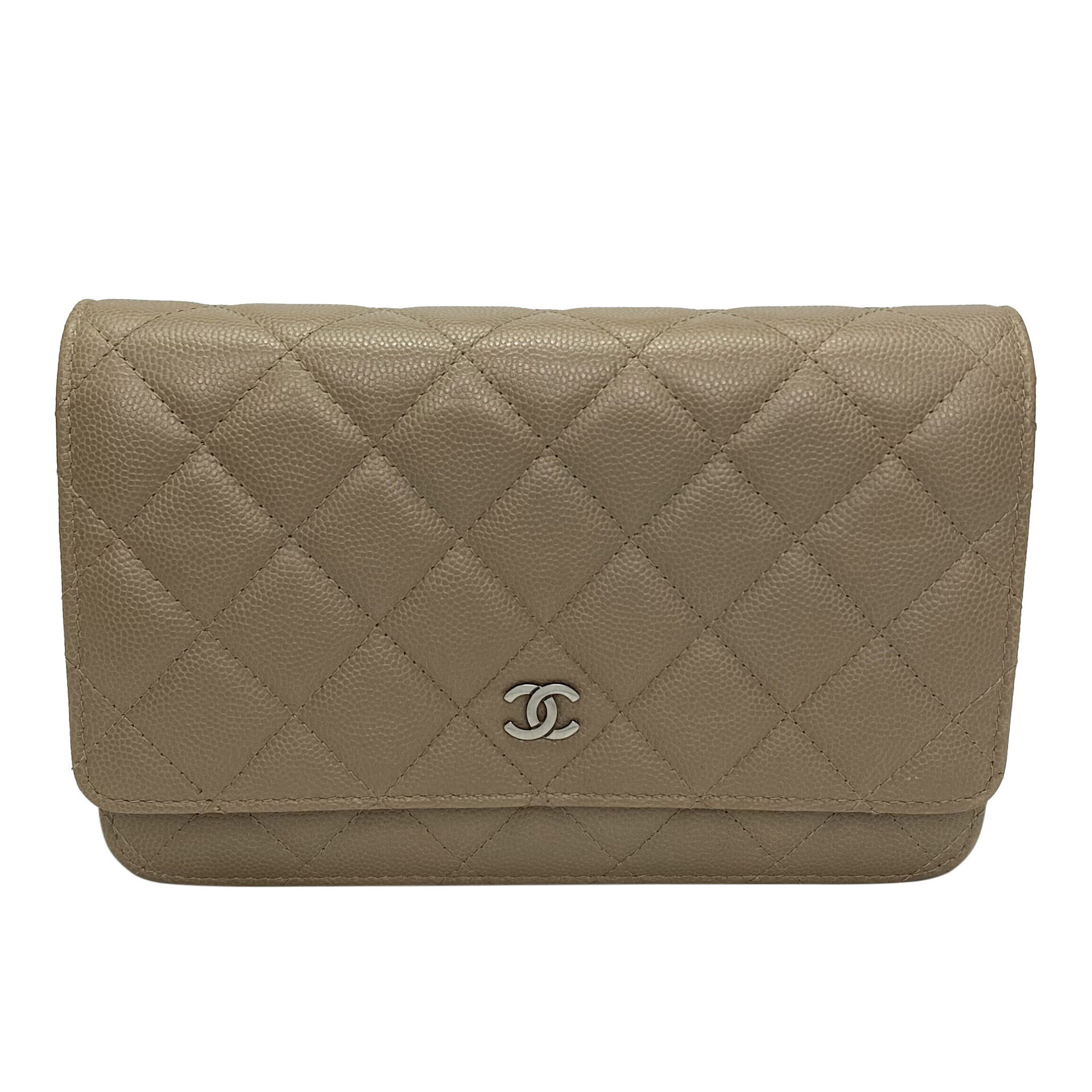Bolsa Chanel Woc Bege