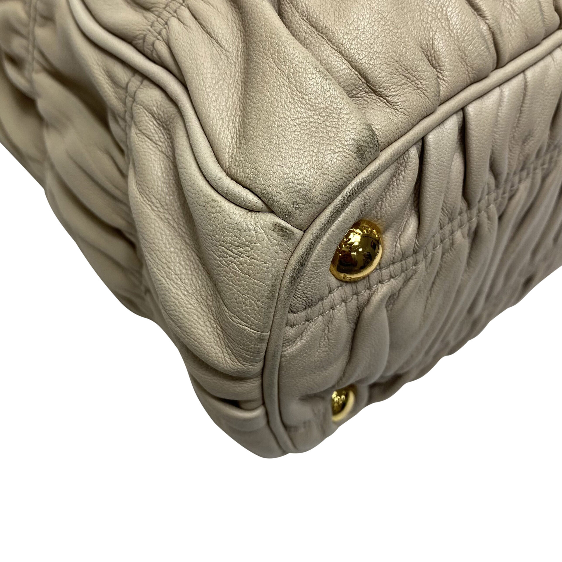 Bolsa Prada Gaufre Bege