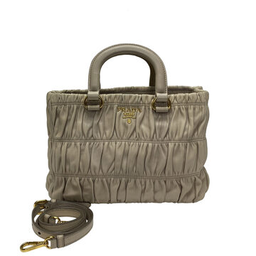Bolsa Prada Gaufre Bege